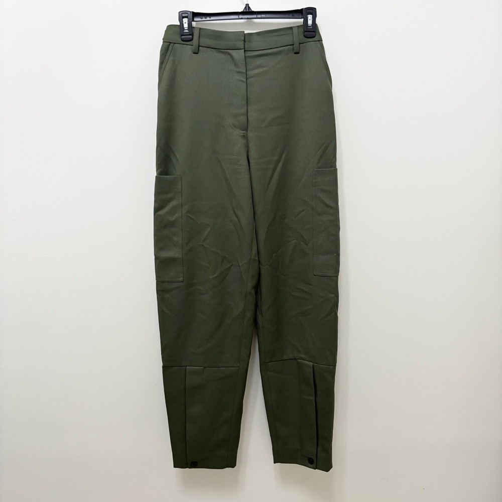 Kith Marleigh Utility Pocket Trouser Pants Womens Size 4 Streetwear Wool Blend